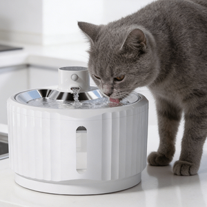 Distributeur d'eau <span class=keywords><strong>pour</strong></span> animaux de compagnie semi-automatique rechargeable léger et portable de haute qualité en gros personnalisé bon marché <span class=keywords><strong>Fontaine</strong></span> à eau <span class=keywords><strong>pour</strong></span> <span class=keywords><strong>chat</strong></span> - Product Image 1