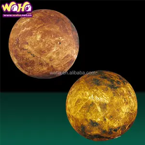 Luci Decorative Led gonfiabile pianeta palloncino sistema solare nove pianeti pianeta gonfiabile saturno per la vendita