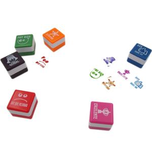 Tampons encreurs multi couleurs pour bébé, logo personnalisé, <span class=keywords><strong>tampon</strong></span> de protection, amusant pour enfants - Product Image 4