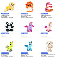 Jouets en peluche EPT, animaux en peluche, poupées éléphant, jouets pour enfants, bébés, petits cadeaux mignons et porte-bonheur pour enfants