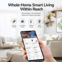 Detector de Humo Inteligente OEM, Alarma de Incendio, Sensor de Humo Fotoeléctrico Compatible con Apple Home, Alexa y Google Home