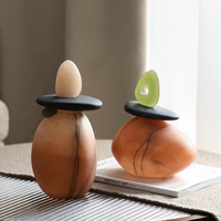 Résine Art Artisanat Moderne Art Déco Design Mini Montagne Figurine Décoration de La Maison pour Salon Chambre Intérieur De Table