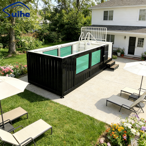 <span class=keywords><strong>Piscina</strong></span> de Contenedor de Lujo de 20 Pies <span class=keywords><strong>con</strong></span> Estructura de Acero, Instalación Rápida para Villas, Resorts y Natación al Aire Libre - Product Image 2