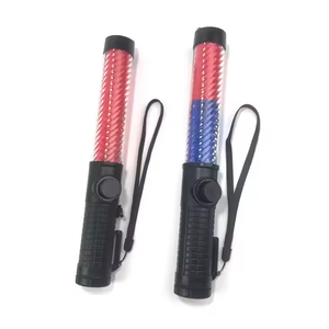 Giao thông Baton LED đêm tuần tra GLOW STICK sạc Red <span class=keywords><strong>Blue</strong></span> <span class=keywords><strong>Flash</strong></span> Stick với Magnetic dưới - Product Image 5