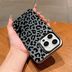 <span class=keywords><strong>Funda</strong></span> con Estampado de Leopardo Negro para <span class=keywords><strong>iPhone</strong></span> 17 16 15 Pro Max 14 Pro Max 13 12 <span class=keywords><strong>11</strong></span>, <span class=keywords><strong>Funda</strong></span> Protectora <span class=keywords><strong>Original</strong></span> - Product Image 3