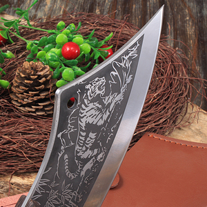 Coltello da Macellaio Professionale OEM per Carne e Ossa, Lama Extra Spessa in Acciaio Inossidabile di Alta Qualità per Tagli Intensi - Product Image 6