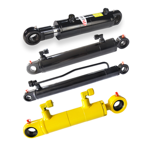 Xy lanh thủy lực tác động kép có bạc đạn cho máy xúc và cần cẩu Sany, thương hiệu AISOAR - Product Image 3