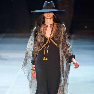 Len cảm thấy thời trang quá khổ lớn vành đen cứng mềm 16cm rộng vành Fedora <span class=keywords><strong>Hat</strong></span> dành cho phụ nữ phụ nữ hiển thị các sự kiện bên - Product Image 6