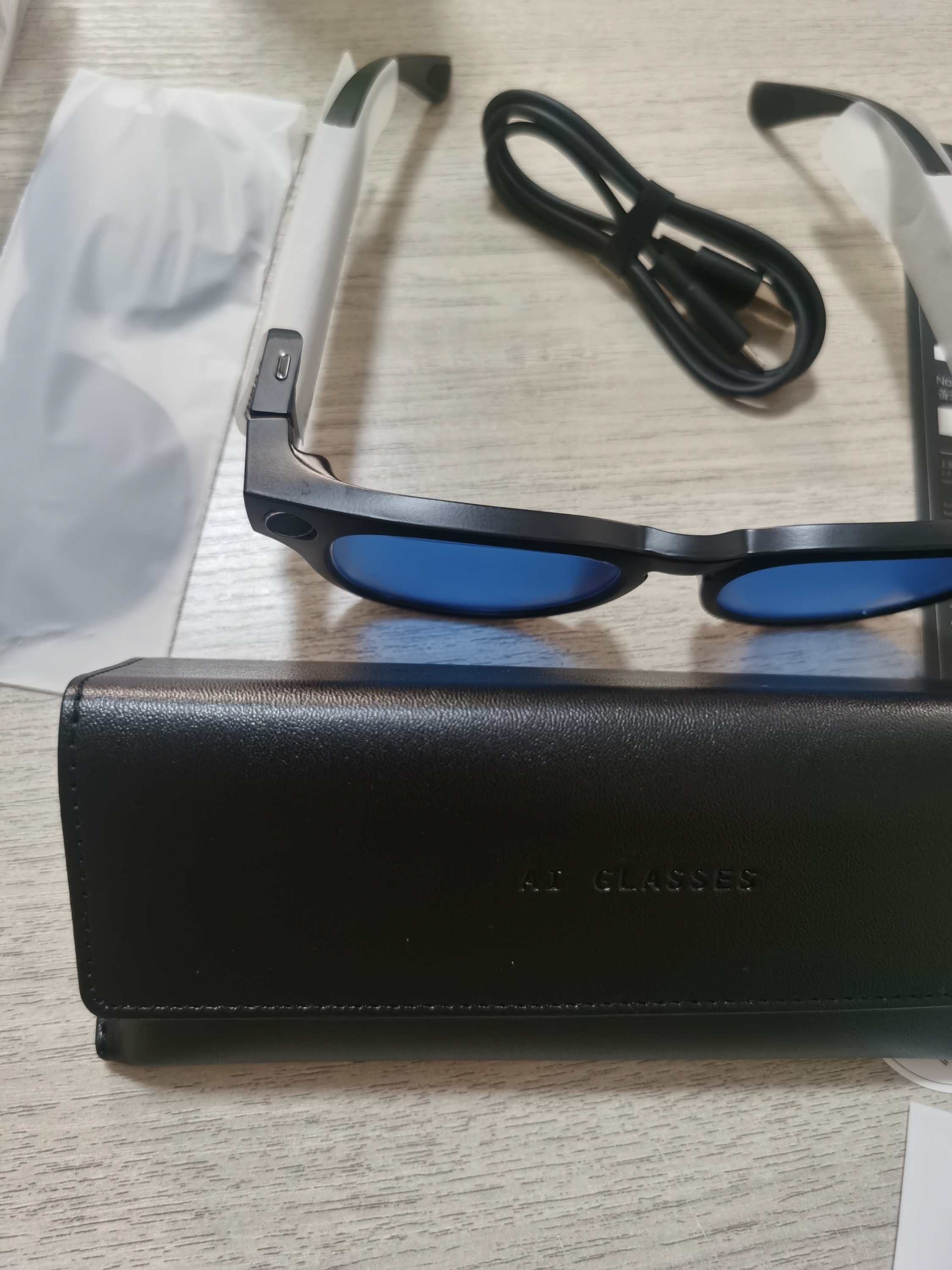 Smart AI Glasses with Camera with Audio SDK OEM Fashion AI Glasses · image 3