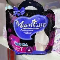 Sous-vêtements menstruels jetables MacroCare, culottes-couches, super absorbantes, serviettes hygiéniques pour femmes, SAP importé du Japon
