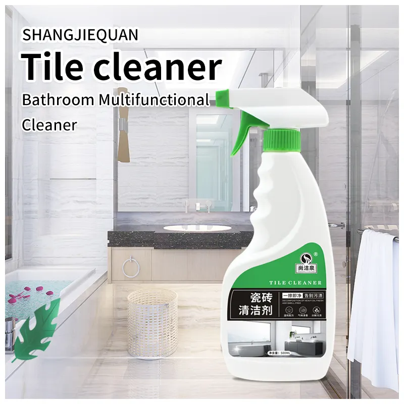 Wholesale Customization Multi Function Scale Cleaner Spray Liquid Tile Cleaner Ceramic & Tile Floor Cleaner For Home Use