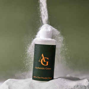 Multi Action <b>Powder</b> Wash Bottle Cleanser Gentle Exfoliating <b>Body</b> Scrub With Natural Ingredients For Smooth Skin Anti-Wrinkle - Product Image 3