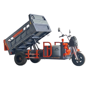 Tricycle motorisé robuste 1800W, capacité de charge de 1200 kg, trois roues avec cadre en acier pour les chantiers de construction - Product Image 3
