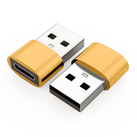 Adaptador USB-C a USB-A de 1 Pieza, Cargador Enchufable, Material ABS, Hecho en China, Molde Privado para iPhone, iPad, Redmi, Honor