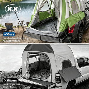 Tente de <span class=keywords><strong>camping</strong></span> <span class=keywords><strong>gonflable</strong></span> Kawagebo Kamp (KK) en TPU à colonnes d'air pour pick-up, 5,5 - 5,8 pieds, tente de coffre de voiture avec auvent - Product Image 5