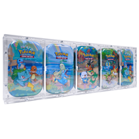 Boîtier en acrylique pour Booster Elite Trainer Box (ETB) personnalisé – Étui de protection en acrylique pour boîte de boosters