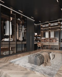 New Style Bedroom Wardrobe Set Modern Design Stainless Steel Wardrobes <strong>Big</strong> Storage Cabinet Walk-in <strong>Closet</strong> for Living Room - Product Image 6