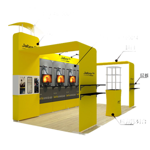 Stand d'exposition standard, conception personnalisée, effet de décoration spécial, <span class=keywords><strong>dessin</strong></span>, activité, mise en page de l'arrière-plan, 3x3, 3x6 - Product Image 4