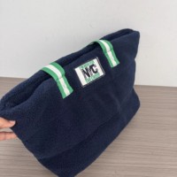 Sac à main en fourrure, sacs d'hiver moelleux pour femmes, sac fourre-tout en fourrure, sacs à main, sac en fausse fourrure, sac à bandoulière moelleux