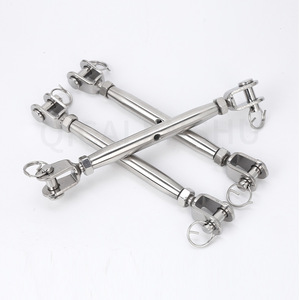 ข้อต่อโลหะสแตนเลส Wizards ขนาด M5 ถึง M20 ผิวขัดเงา สำหรับสายเคเบิลเหล็ก - Product Image 1