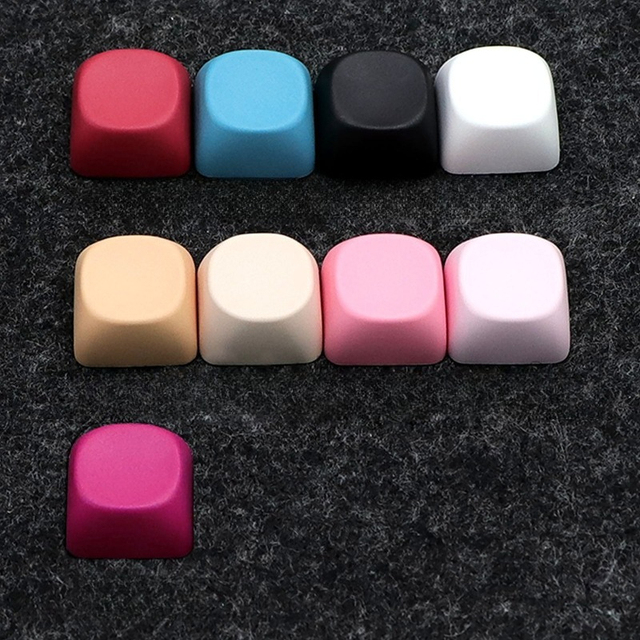 PBT Keycap MOA Profile 1U DIY Blank Key Cover Unique Character Key Button for Mechanical Keyboard Keycaps Customizable
