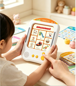 Tableta Fonética sin Pantalla para Niños de 3 a 5 Años, 30 Tarjetas Interactivas, Preguntas y Respuestas + Música, Juguete Educativo - Product Image 1