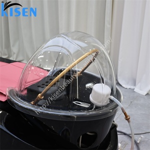 Equipo de Peluquería KISEN, Cama de Masaje Eléctrica para Lavado de Cabello, Unidad de Lavado de Espalda, Muebles de Salón, Silla de Lavado con Lavabo - Product Image 6