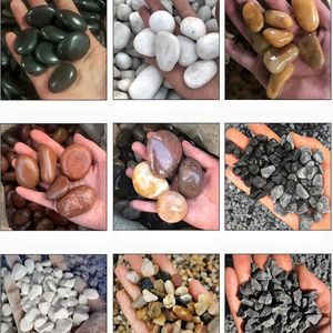 بيع مباشر من المصنع لأحجار الحصى الطبيعية متعددة الألوان المصقولة وأحجار الديكور المغسولة للحدائق - Product Image 4