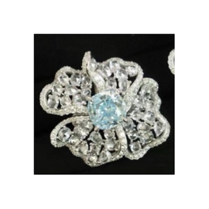 Bague et pendentif en zircon cubique de luxe unisexe multi-usages en argent Sterling 925 coupe rayonnante bijoux de mode délicats pour les femmes - Product Image 1