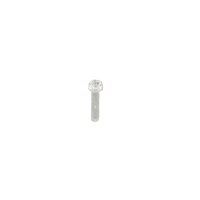 Vis isolée M2 à tête cylindrique cruciforme en nylon transparent pour montage de bande lumineuse intérieure de voiture, non magnétique, légère