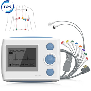Moniteur <span class=keywords><strong>Holter</strong></span> <span class=keywords><strong>ECG</strong></span> de Classe II à blindage magnétique anti-interférences, alimenté électriquement, en plastique, pour usage domestique et hospitalier - Product Image 2