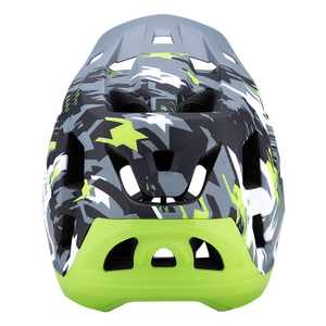 <span class=keywords><strong>Casco</strong></span> Integral de Ciclismo Todoterreno Verde Camuflaje, <span class=keywords><strong>Casco</strong></span> MTB Ligero de PC/EPS para Descenso, Certificado EN1078 - Product Image 3