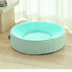 Handwäsche Abnehmbare Abdeckung Ultra weiches, rundes Latex-Pentagonal-Haustier bett - Product Image 3