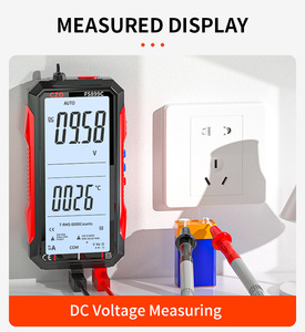 Multímetro Digital Inteligente de Doble Modo con Pantalla Grande, 6000 Contenedores, Voltímetro CA, Ohmímetro, Medidor de Capacitancia, True RMS - Product Image 4