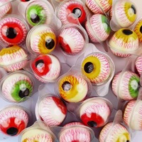 Fabrieksdirect Ballenvormige Zure Fruit Smaak Meerkleurige Gummy Candy Zak OEM Private Label Groothandel Exporteur HACCP