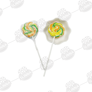 Sucettes dures personnalisées en forme de trèfle, enrobées de fruits, couleurs mélangées, sachet de bonbons, cadeau de fête pour enfants, bonbons halal - Product Image 4