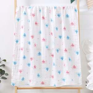 Mantas Envolventes para Bebé de Tela de Gasa 100% Algodón, Mantas Suaves de Seersucker para Bebé - Product Image 2