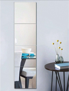 30cm Acrylic <b>Mirror</b> Wall Sticker Self-Adhesive <b>Mirror</b> for Dressing <b>Mirror</b> Sticker Can Be Attached to the Wall - Product Image 2