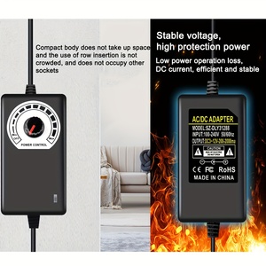 EU pulg chúng tôi cắm Power Adapter 24V LED Dimmer 24W Power Adapter 24V 1Amp 1A 24V Power Adapter - Product Image 4