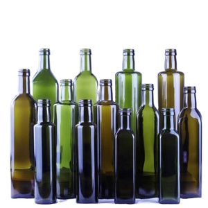 Bottiglia in Vetro Cilindrica Trasparente 750ml/250ml con Tappo a Vite, Contenitore <span class=keywords><strong>di</strong></span> Alta Qualità <span class=keywords><strong>per</strong></span> <span class=keywords><strong>Olio</strong></span> d'<span class=keywords><strong>Oliva</strong></span> Ambrato - Product Image 1