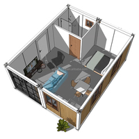 2024 Plans de maison Rapide à déplacer Conteneur de recyclage Immeuble plat Kit de construction