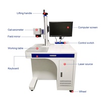 Machine de gravure laser à fibre métallique 2026 20W 30W 50W 100W pour impression de logos, écriture et marquage