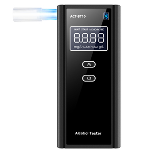 Fabrika Bluetooth alkol test cihazı yeni telefon bağlı alkol dedektörü taşınabilir breathalyzer