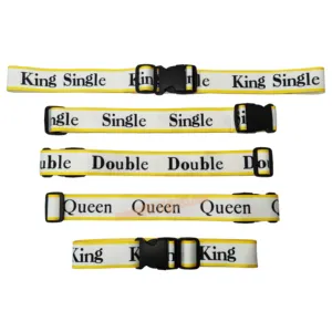 Hot Selling Clothing Storage Twin Full King Queen Binding Belt Bed Sheets Elastic Band Belt Clothes Storage Elastic Bands