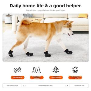 Paquete de 2025 de 2 Calcetines antideslizantes para perros, zapatos con reducción de ruido, protección de pata transpirable para dermatitis interdigital - Product Image 4