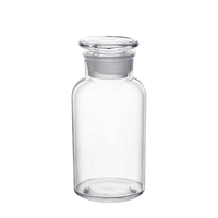 Bocaux en verre transparent poli pour conserve, 60ml, 125ml, 250ml, 500ml, vente en gros, 175mmx81mm, modèles LY 63011/63012/63013/63014