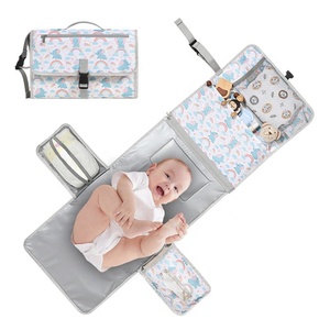 Joli design imperméable à l'eau coussin de couche pour bébé coussin à langer portable pour bébé prix compétitif doublures de matelas à langer imperméables - Product Image 4