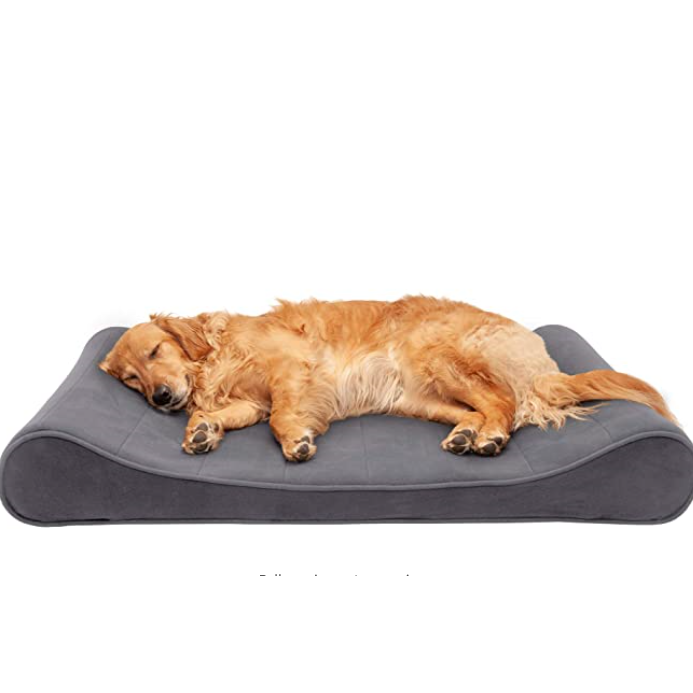 Фабричная кровать для собак из пены с эффектом памяти, со съемным водонепроницаемым нескользящим покрытием