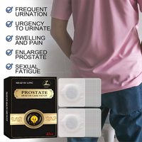 Pansement prostatique naturel pour le nombril, soulagement des troubles urinaires, traitement de la prostate, coussin de prostate à base de plantes, patch pour la santé masculine