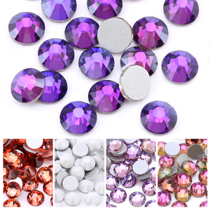 <span class=keywords><strong>Diamante</strong></span> brillante 3D para cara, <span class=keywords><strong>Diamante</strong></span> de imitación de terciopelo morado, a granel - Product Image 1